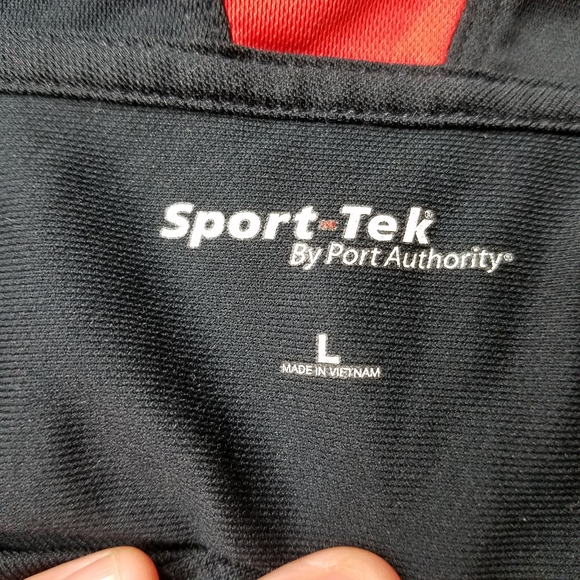 Sport Tek By Port Authority Weaver Wildcats Polo Shirt Size Large.Pit to pit a - Picture 6 of 7